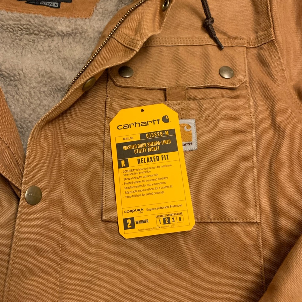 CARHARTT 2021 Sherpa Duck coat